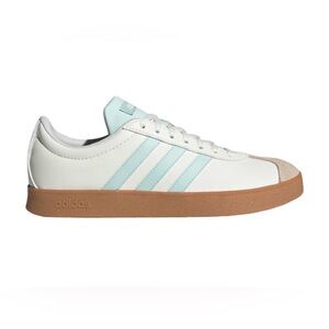 NIB Adidas VL Court Base W Bone White Mint Women’s Sneakers – JI1767 SIZE 10